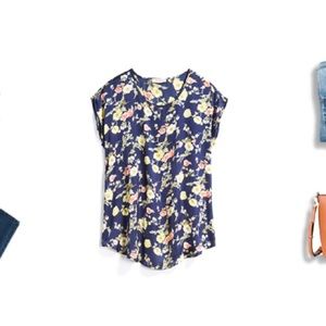 Floral Maternity Top